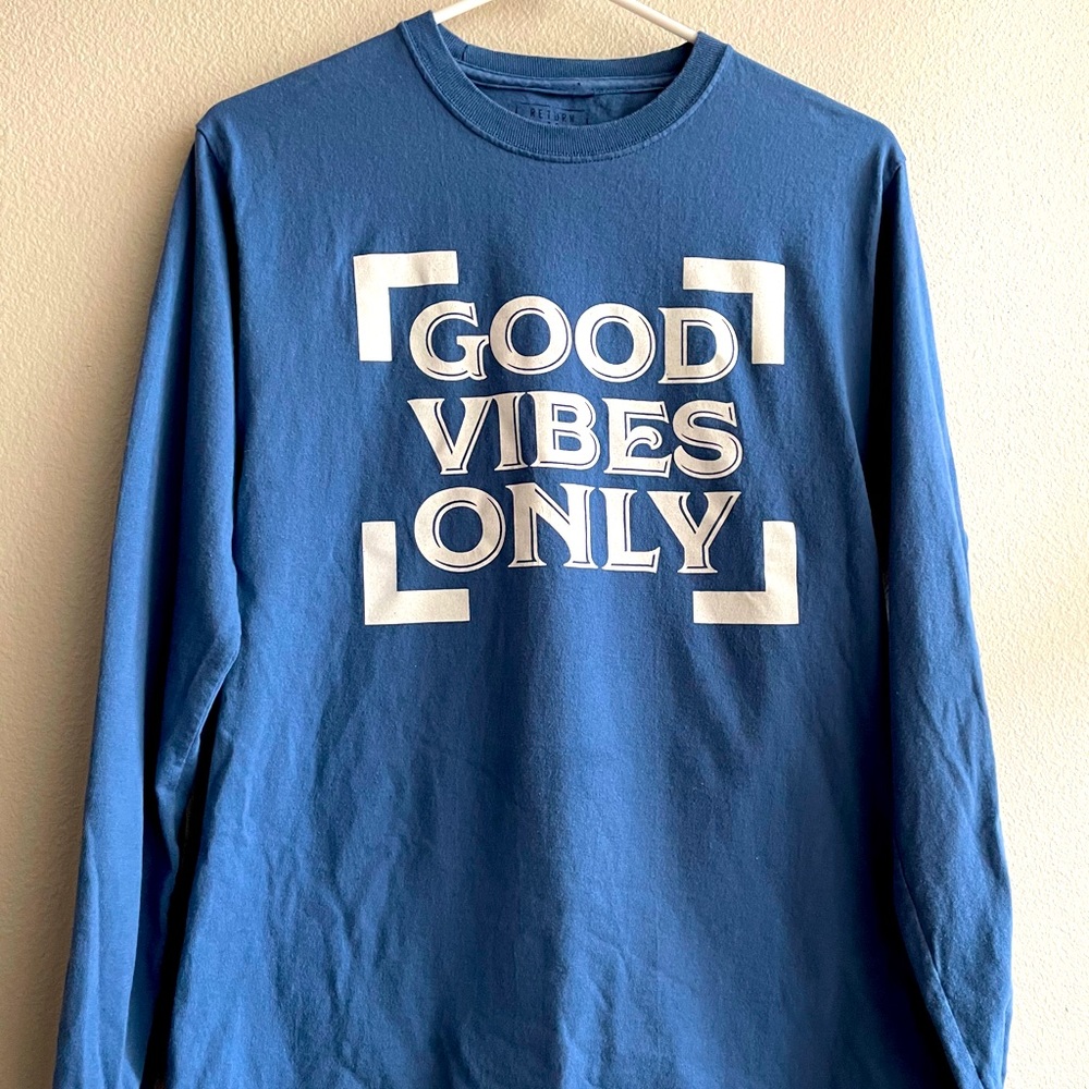 Return to sender M long sleeve Good vibes only